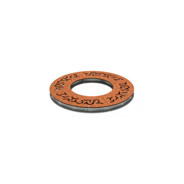 Cortenstaal Boomrooster Rond 980 x 10 mm