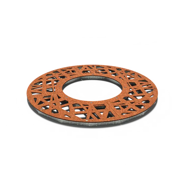Cortenstaal Boomrooster Rond 1490 x 10 mm
