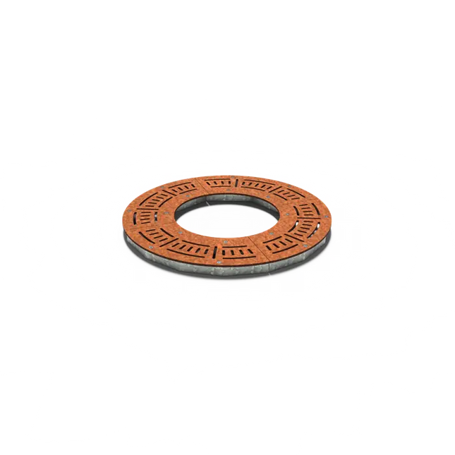 Cortenstaal Boomrooster Rond 980 x 10 mm