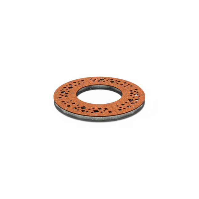 Cortenstaal Boomrooster Rond 980 x 10 mm