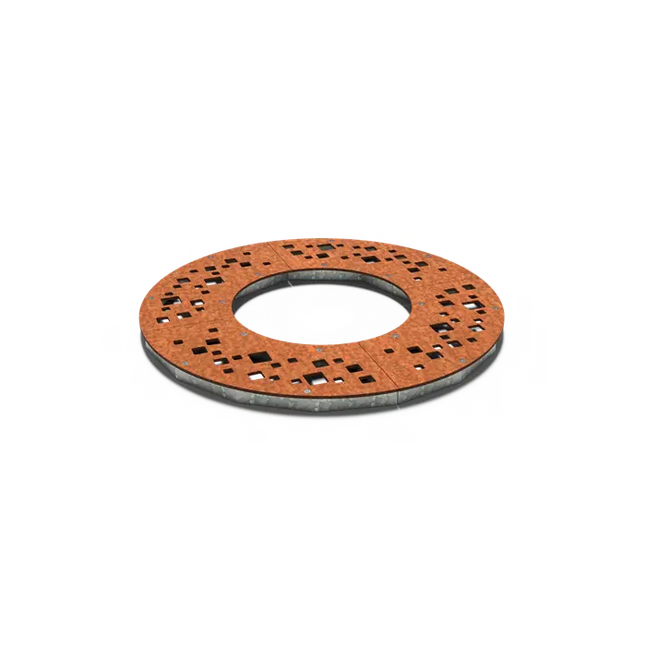 Cortenstaal Boomrooster Rond 1200 x 10 mm