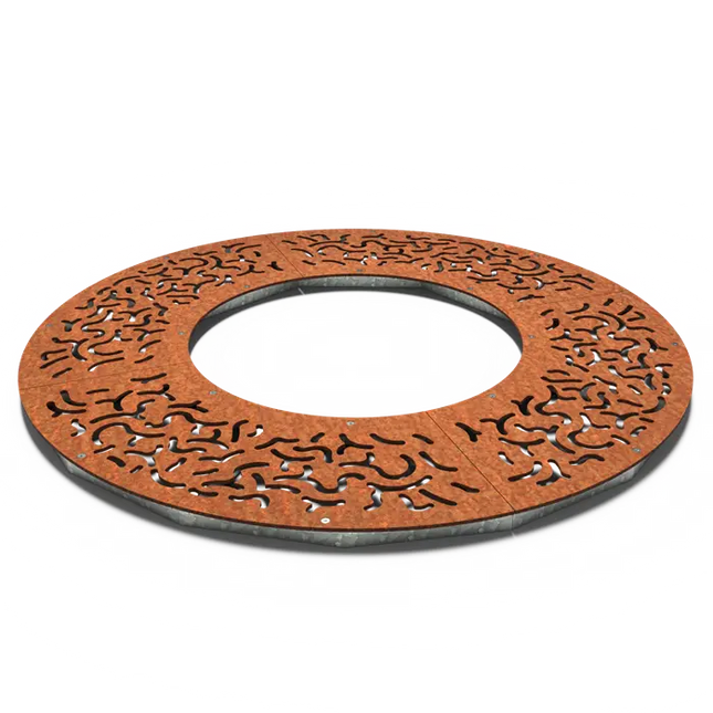 Cortenstaal Boomrooster Rond 1950 x 10 mm