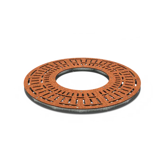 Cortenstaal Boomrooster Rond 1490 x 10 mm