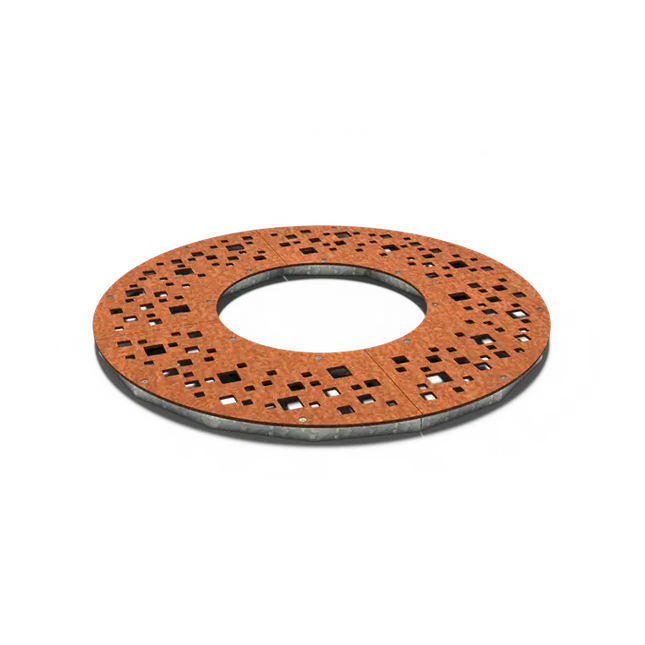 Cortenstaal Boomrooster Rond 1490 x 10 mm