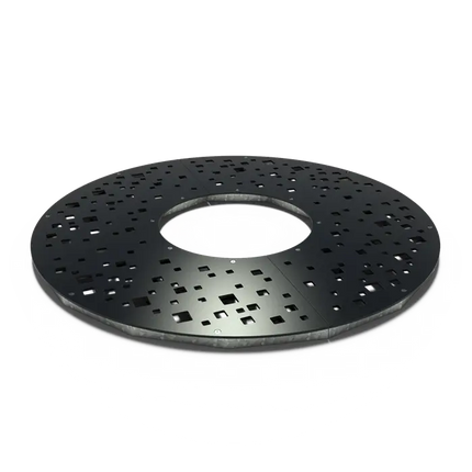 Okrągła kratka do podbierania drzew ze stali powlekanej 1800 x 10 mm