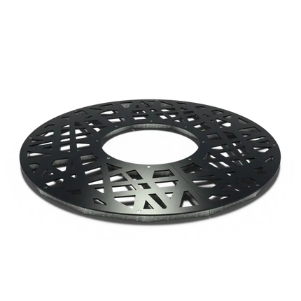 Okrągła kratka do podbierania drzew ze stali powlekanej 1800 x 10 mm