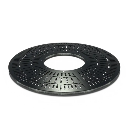 Okrągła kratka do podbierania drzew ze stali powlekanej 1800 x 10 mm