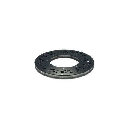 Trädraster Runt Belagt Stål 980 x 10 mm
