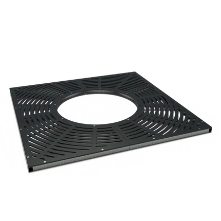 Trädnät Fyrkantigt Belagt Stål 1950 x 1950 x 10 mm