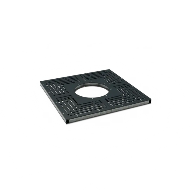 Grille carrée en acier revêtu 1200 x 1200 x 10 mm