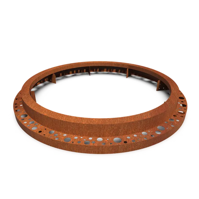 Cortenstaal Boomspiegel Rond 1950 x 250 mm