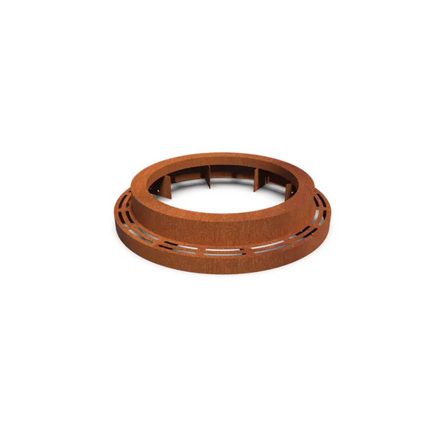 Cortenstaal Boomspiegel Rond 980 x 250 mm