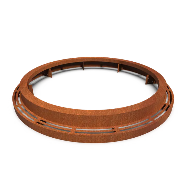 Cortenstaal Boomspiegel Rond 1950 x 250 mm