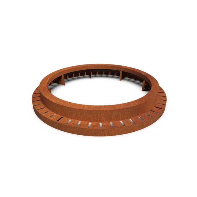 Cortenstaal Boomspiegel Rond 1490 x 250 mm