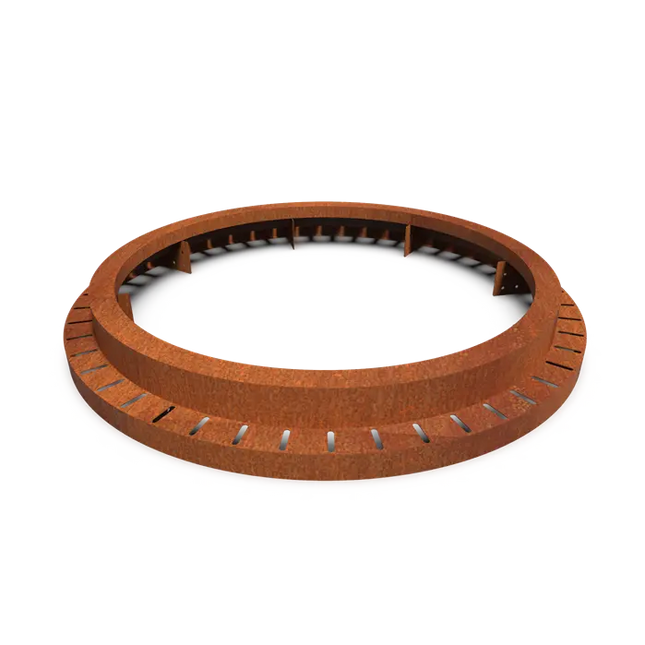 Cortenstaal Boomspiegel Rond 1800 x 250 mm