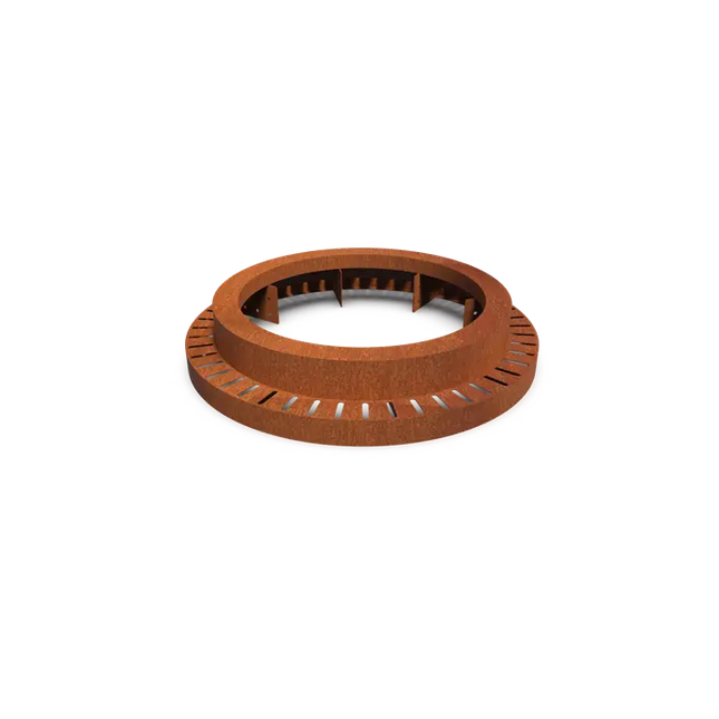 Cortenstaal Boomspiegel Rond 980 x 250 mm