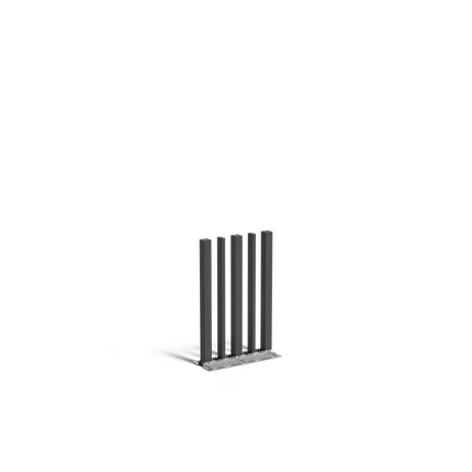 Postes de acero para jardín de 1000 x 100 x 1500 mm - Poste de pared Varibo