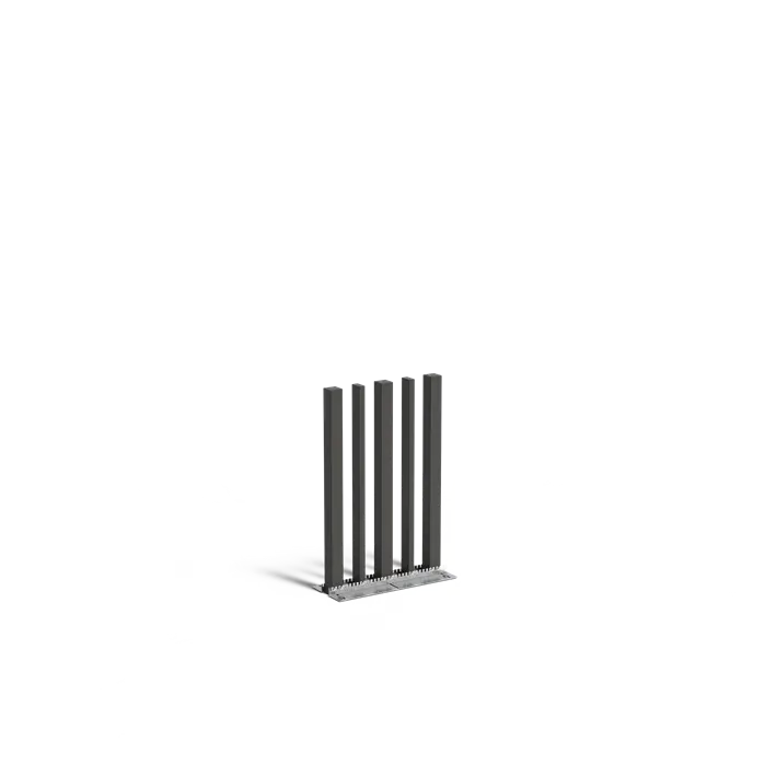 Stalen Tuinpalen 1000 x 100 x 1500 mm - Palenwand Varibo