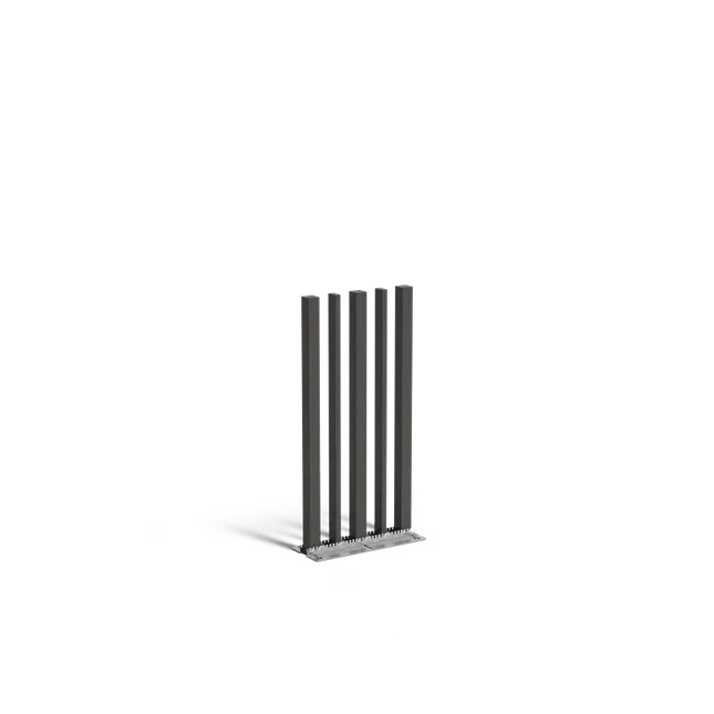 Postes de acero para jardín de 1000 x 100 x 2000 mm - Poste de pared Varibo