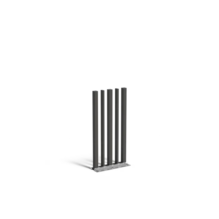 Stalen Tuinpalen 1000 x 100 x 2000 mm - Palenwand Varibo