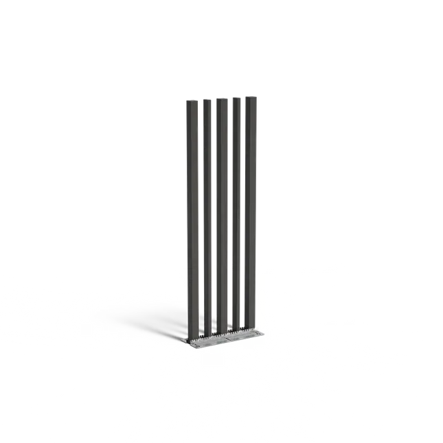 Postes de acero para jardín de 1000 x 100 x 3000 mm - Poste de pared Varibo