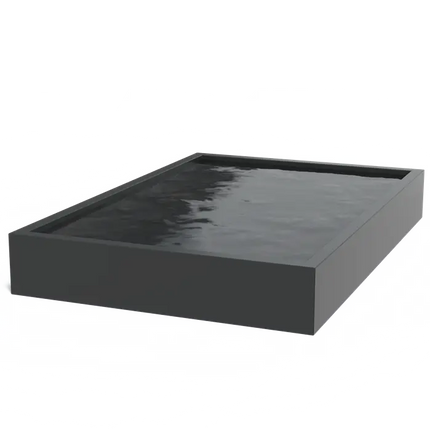 Teichwanne aus Aluminium, 300 x 200 x 40 cm - Teich