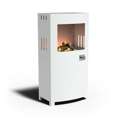 Chimenea de jardín de 70 x 46 x 140 cm | Chimenea de exterior - Chimenea de gas