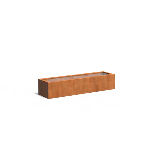 Corten ståldam 300 x 80 x 60 cm dambassin