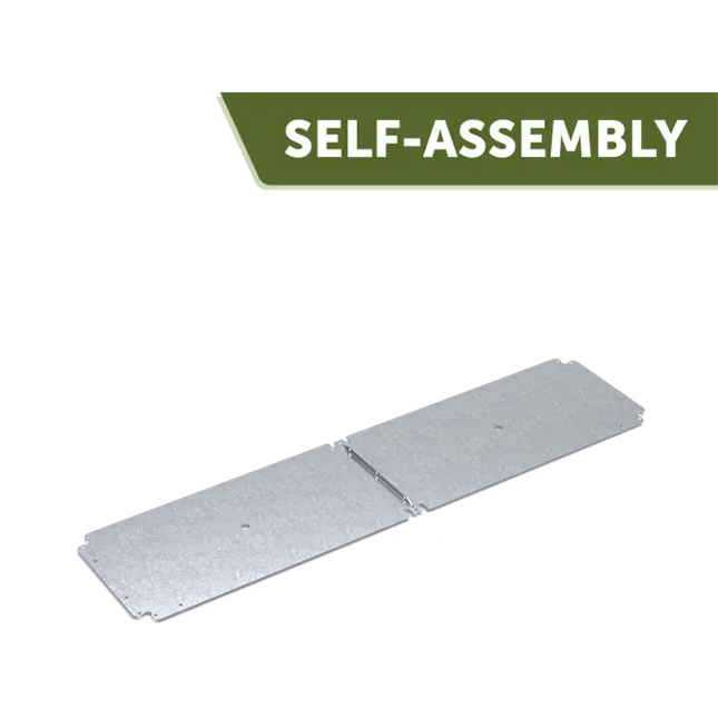 Stahl-Pflanzgefäßboden 2000 x 500 x 2 mm - Grundplatte