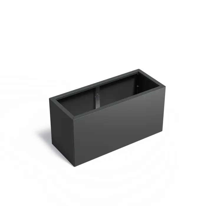 Stalen Plantenbak 120 x 50 x 60 cm - Gecoat