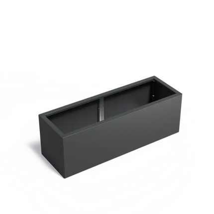 Jardinera de acero de 150 x 50 x 50 cm - Revestido