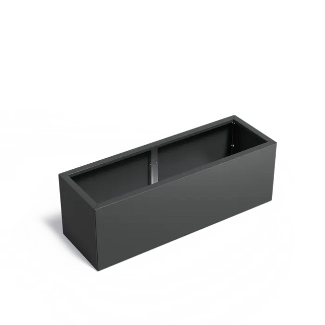 Jardinera de acero de 150 x 50 x 50 cm - Revestido