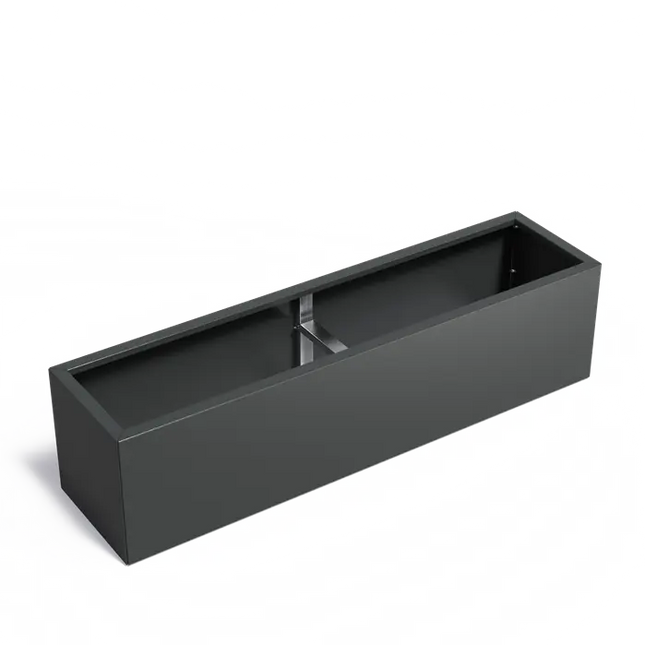 Stalen Plantenbak 200 x 50 x 50 cm - Gecoat