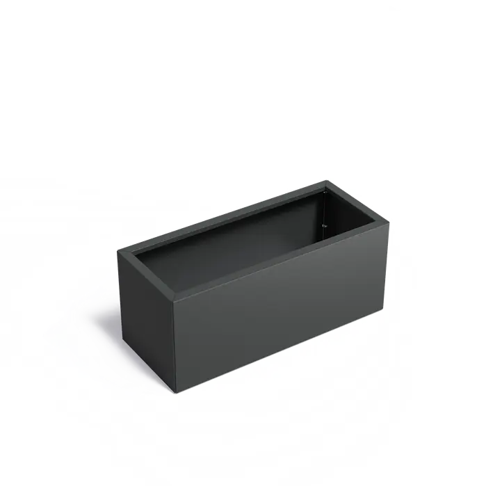 Stalen Plantenbak 120 x 50 x 50 cm - Gecoat