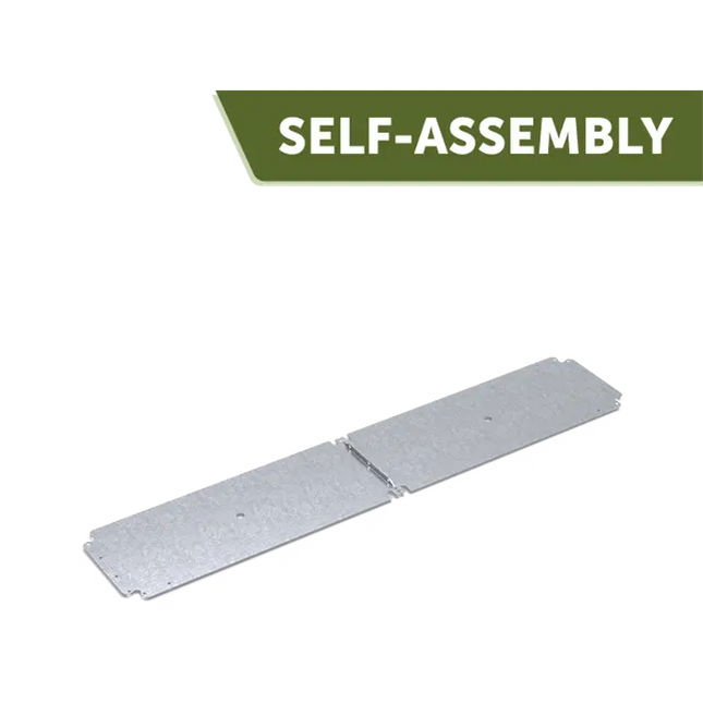 Base de acero para Jardinera de 2000 x 400 x 2 mm - Placa base