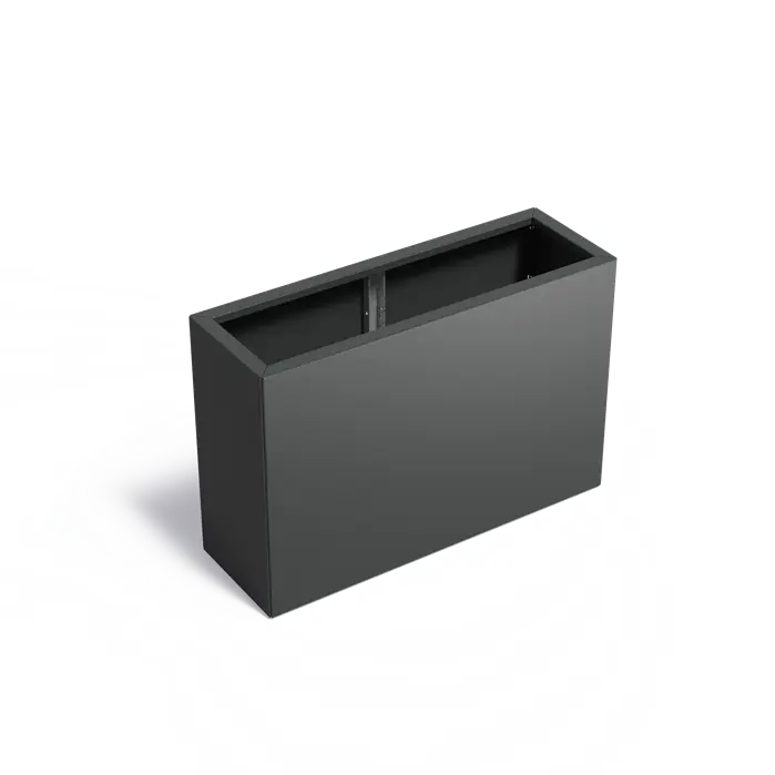 Stalen Plantenbak 120 x 40 x 80 cm - Gecoat