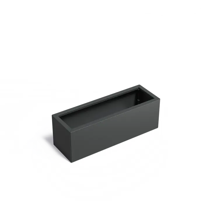 Stalen Plantenbak 120 x 40 x 40 cm - Gecoat