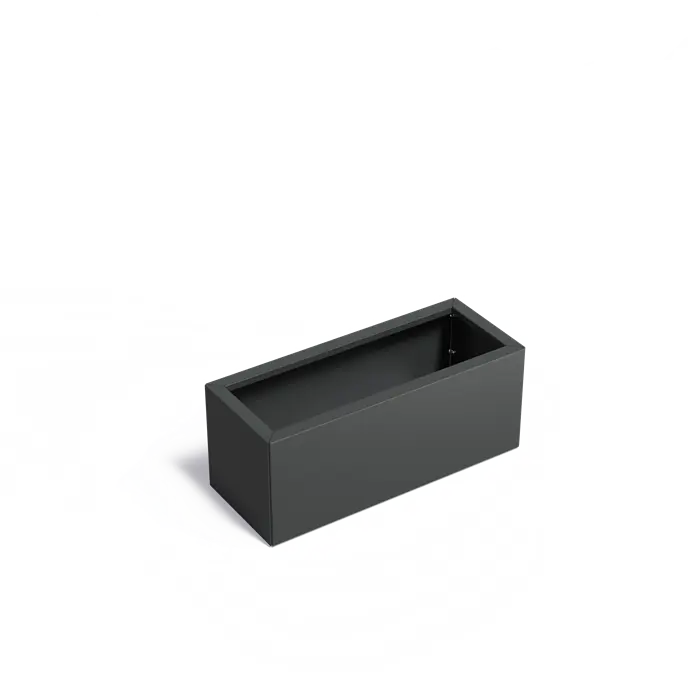 Stalen Plantenbak 100 x 40 x 40 cm - Gecoat