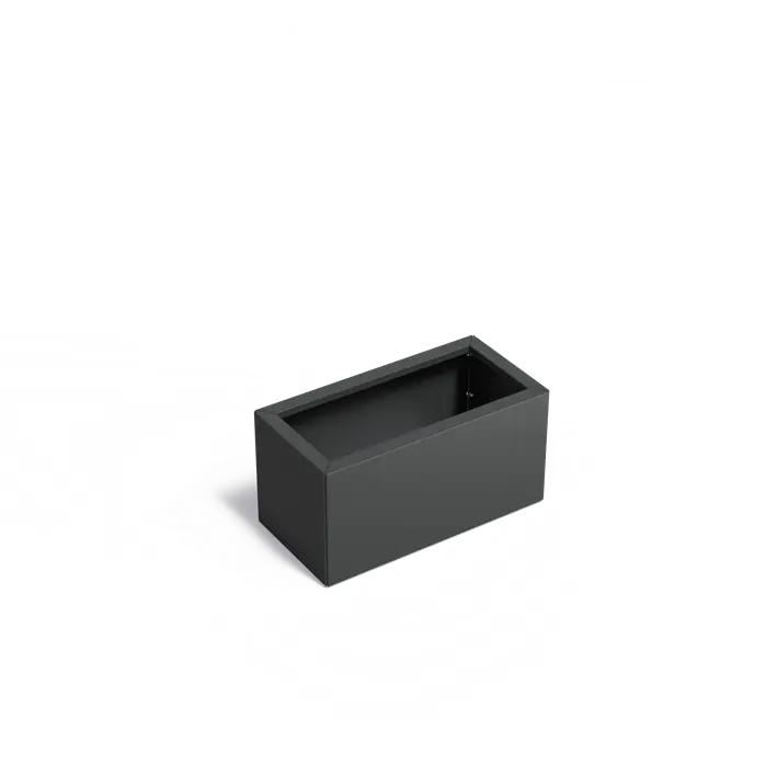 Stalen Plantenbak 80 x 40 x 40 cm - Gecoat