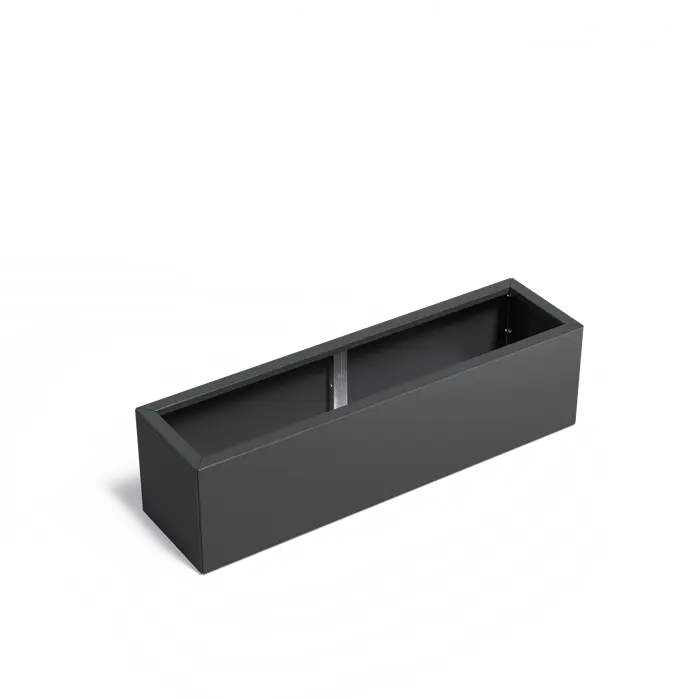 Stalen Plantenbak 150 x 40 x 40 cm - Gecoat
