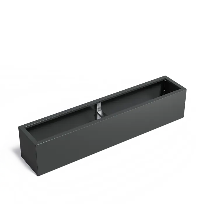 Stalen Plantenbak 200 x 40 x 40 cm - Gecoat