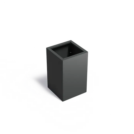 Jardinera de acero de 50 x 50 x 80 cm - Revestido