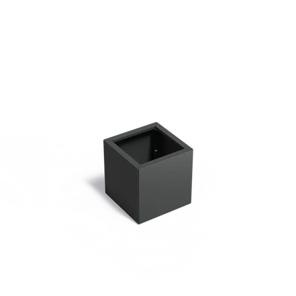 Jardinera de acero de 50 x 50 x 50 cm - Revestido