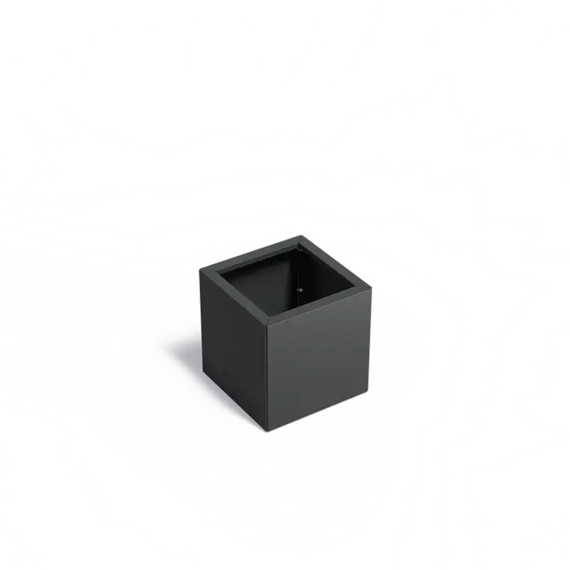 Jardinera de acero de 50 x 50 x 50 cm - Revestido