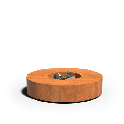 Vuurtafel Cortenstaal Rond 125 x 28 cm