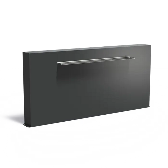 Cascata in alluminio 250 x 25 x 120 cm - Parete per laghetto