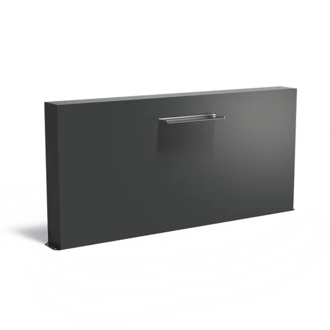 Cascata in alluminio 250 x 25 x 120 cm - Parete per laghetto