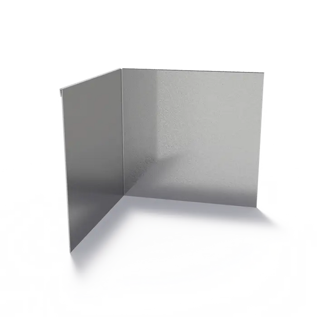 Angolo smussato in acciaio con bordo superiore appiattito 300 x 3 x 290 mm - Curva interna