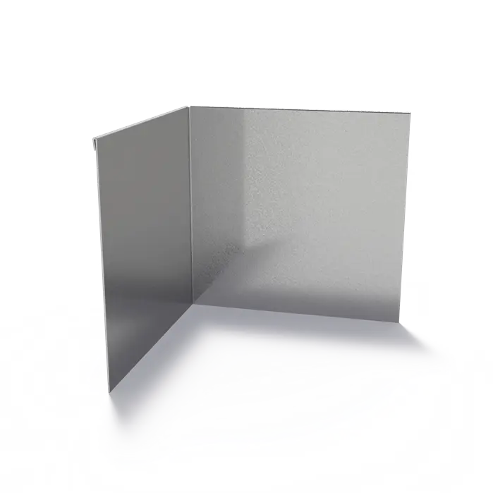 Steel Edge Bevel Corner with Flattened Top Edge 300 x 2 x 290 mm - Inner Bend