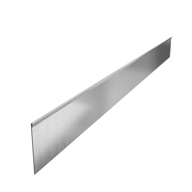 Stahlrandleiste – 2300 x 3 x 200 mm – Abgeflachte Oberkante – 5x
